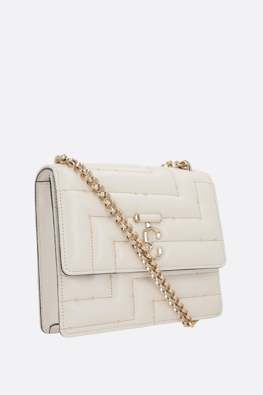 JIMMY CHOO Borsa A Spalla Avenue In Nappa Matelassé