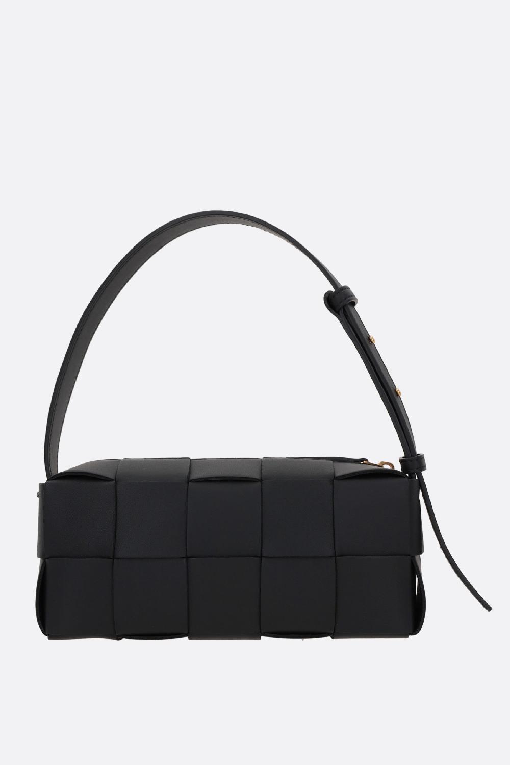 BOTTEGA VENETA Borsa A Spalla Brick Cassette Small In Maxi Intrecciato