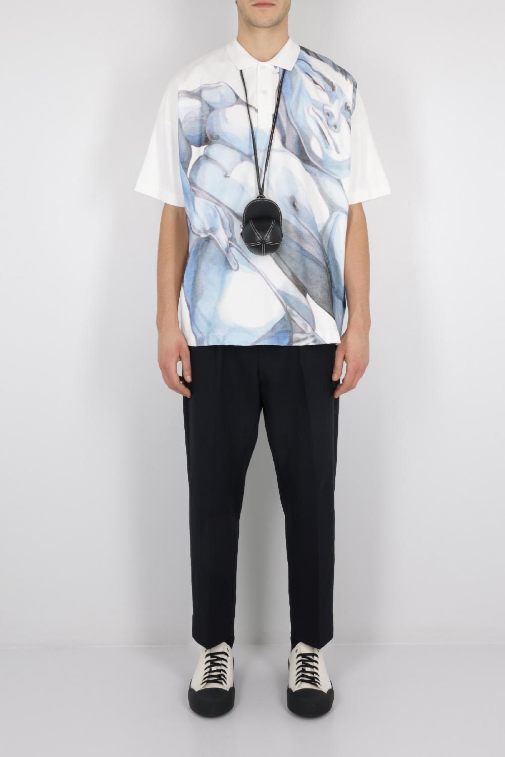 JW ANDERSON Borsa A Spalla Cap Nano In Pelle Liscia