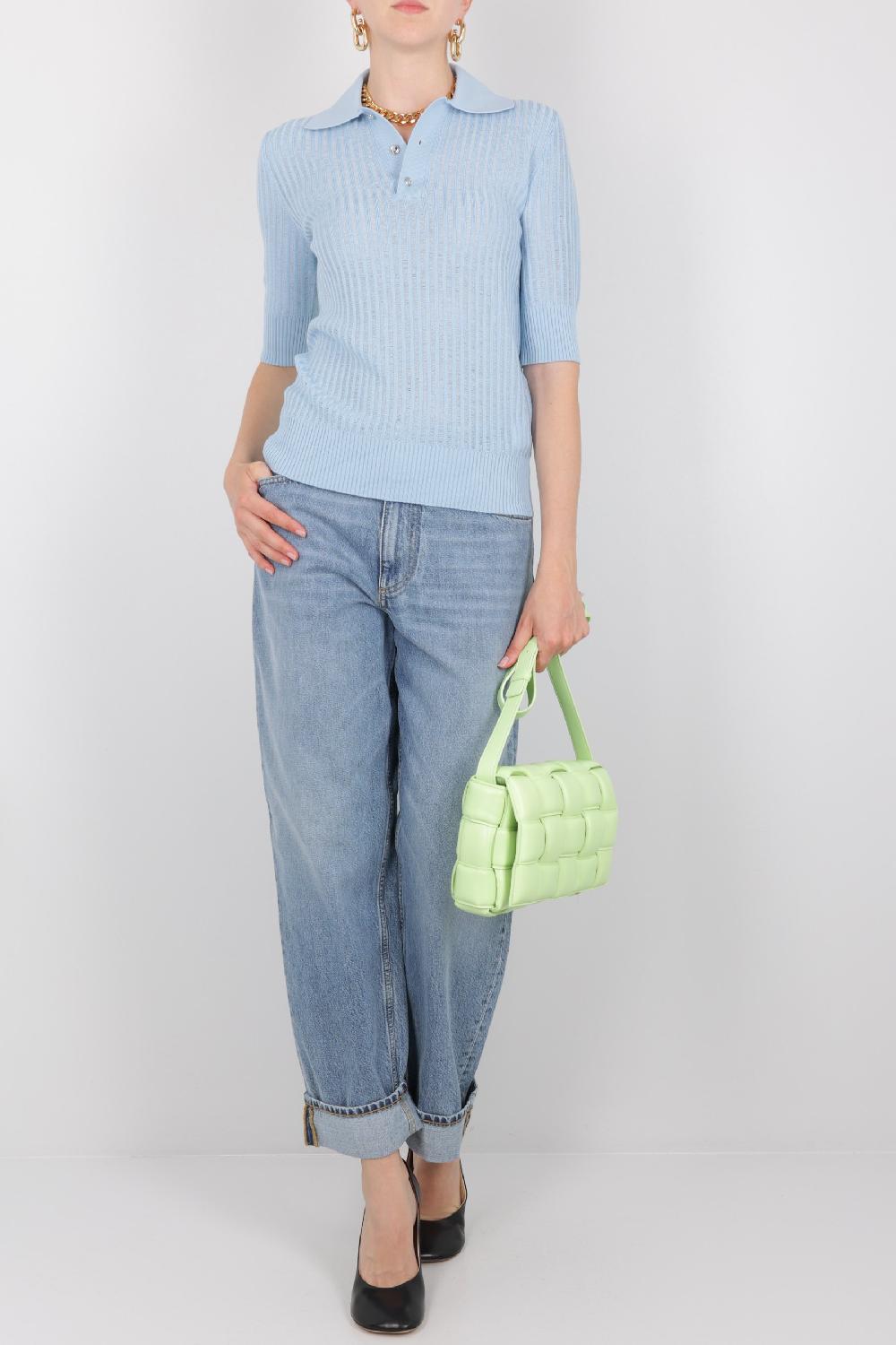 BOTTEGA VENETA Borsa A Spalla Cassette In Intrecciato Nappa Imbottito