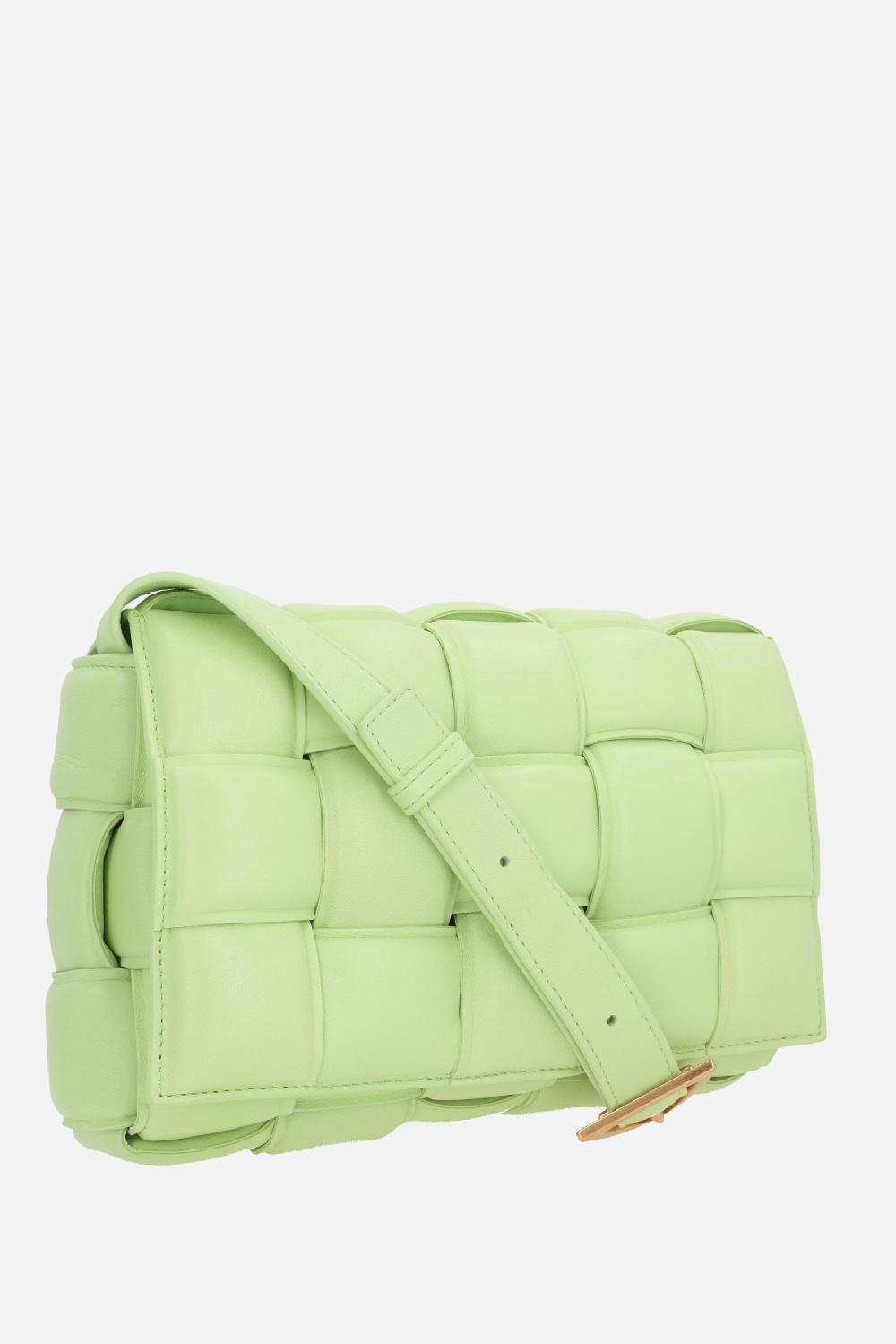 BOTTEGA VENETA Borsa A Spalla Cassette In Intrecciato Nappa Imbottito