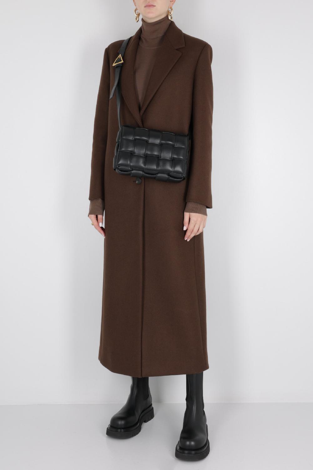 BOTTEGA VENETA Borsa A Spalla Cassette In Intrecciato Nappa Imbottito