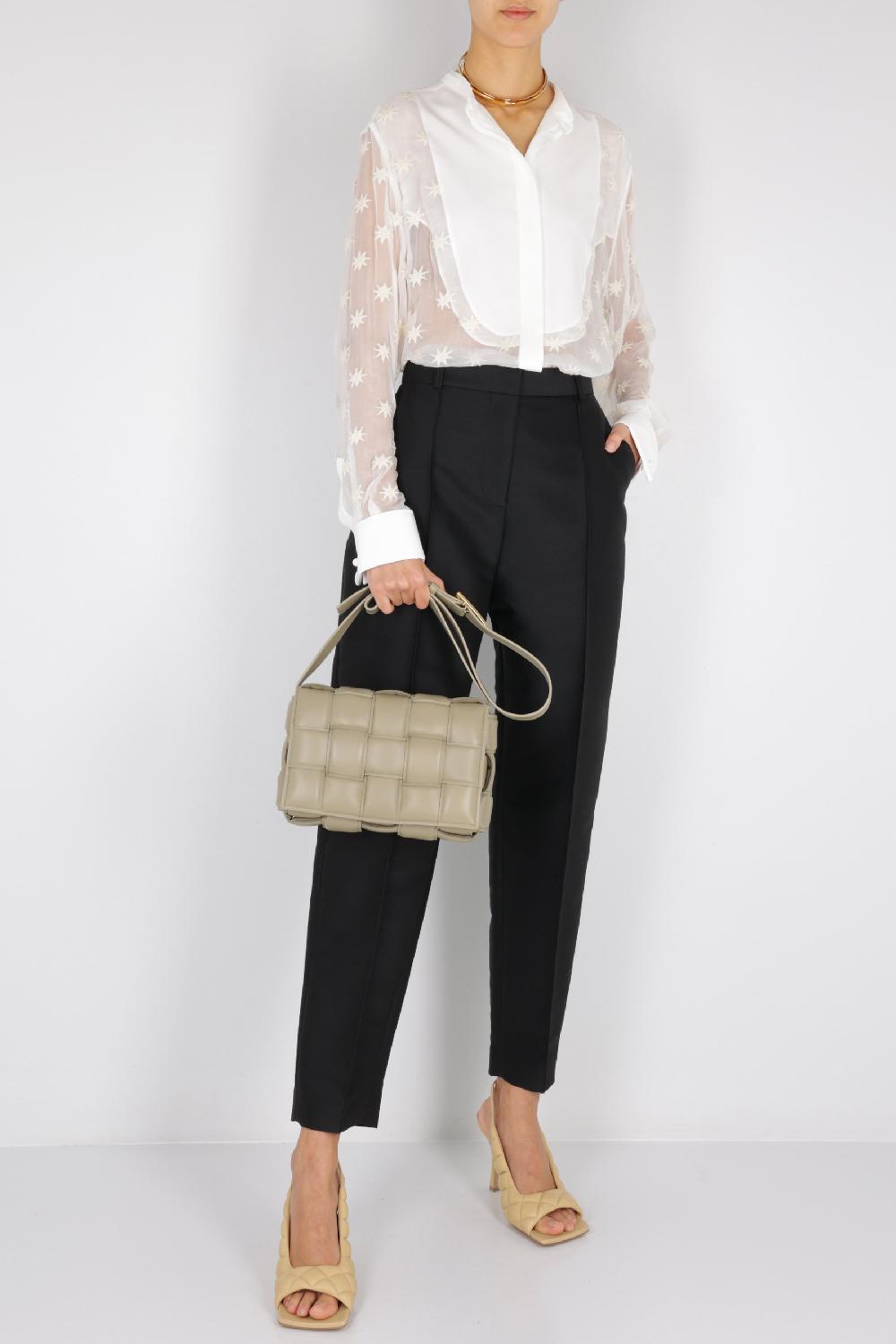 BOTTEGA VENETA Borsa A Spalla Cassette In Intrecciato Nappa Imbottito