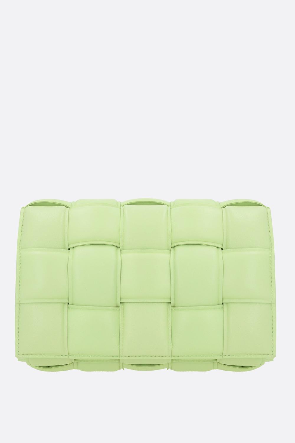 BOTTEGA VENETA borsa a spalla Cassette in Intrecciato nappa imbottito