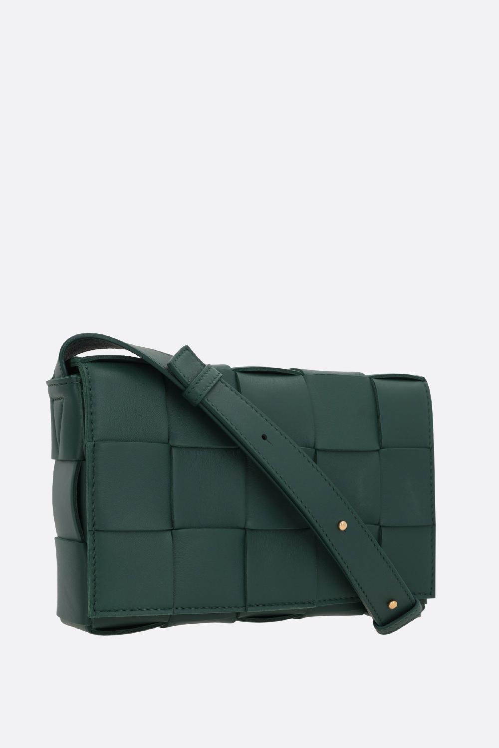 BOTTEGA VENETA Borsa A Spalla Cassette In Maxi Intrecciato Nappa