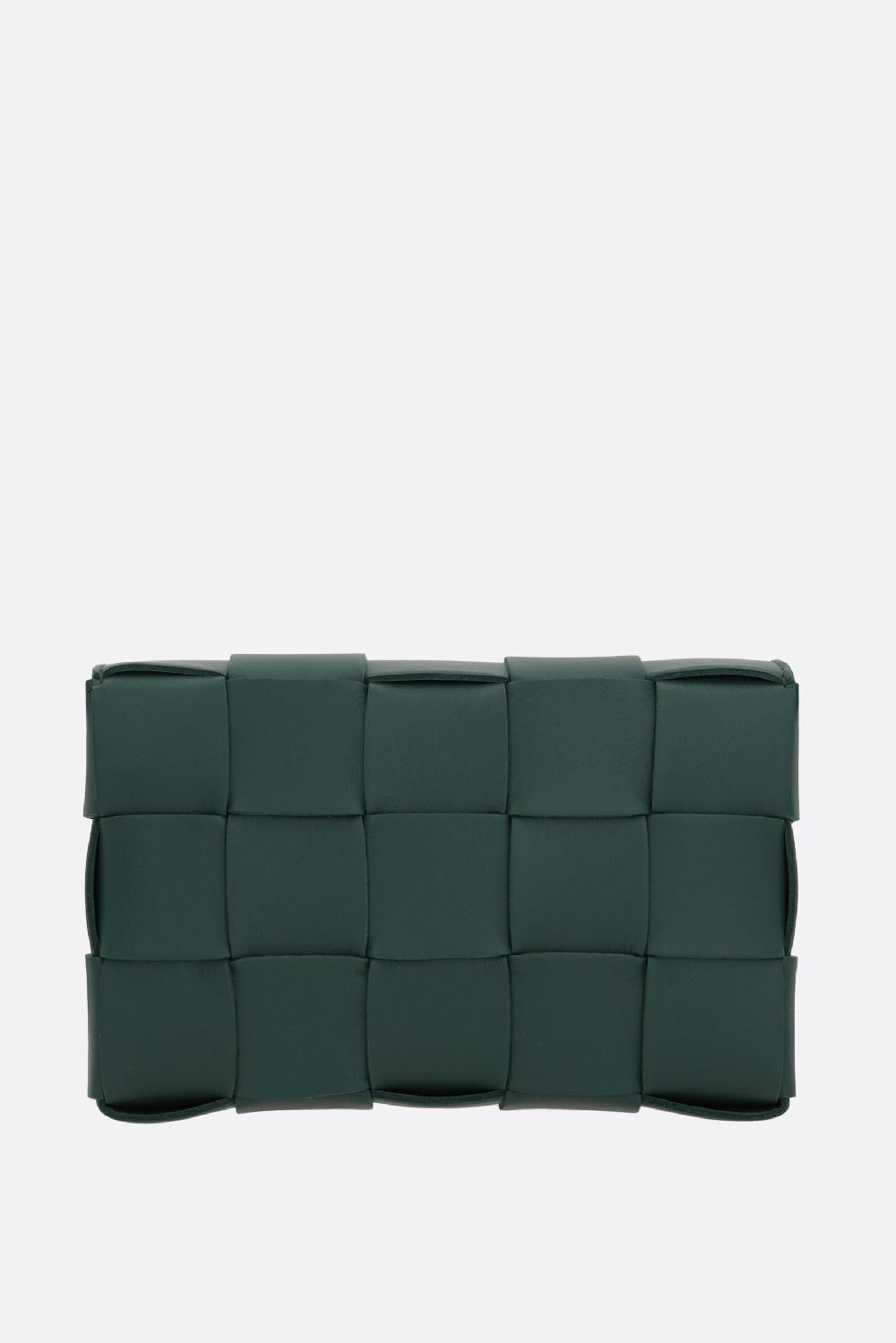 BOTTEGA VENETA Borsa A Spalla Cassette In Maxi Intrecciato Nappa