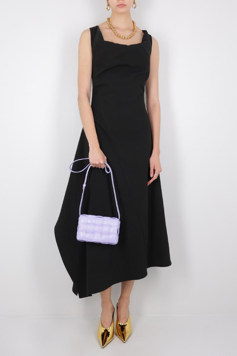 BOTTEGA VENETA Borsa A Spalla Cassette Mini In Intrecciato Nappa Imbottito