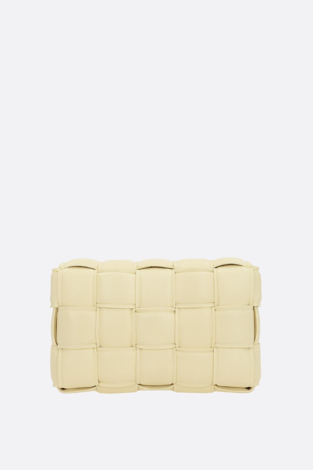 BOTTEGA VENETA Borsa A Spalla Cassette Mini In Intrecciato Nappa Imbottito