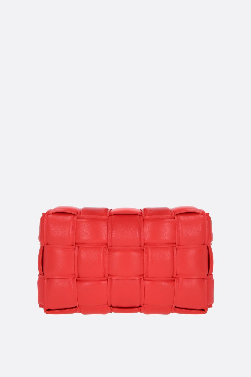 BOTTEGA VENETA Borsa A Spalla Cassette Mini In Intrecciato Nappa Imbottito