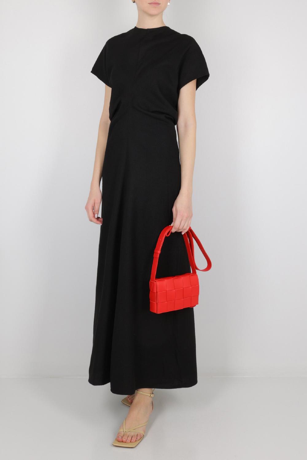 BOTTEGA VENETA Borsa A Spalla Cassette Mini In Maxi Intrecciato Nappa