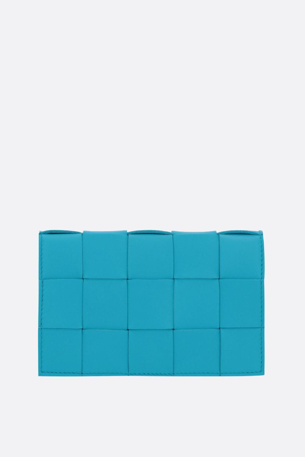 BOTTEGA VENETA borsa a spalla Cassette mini in Maxi Intrecciato nappa