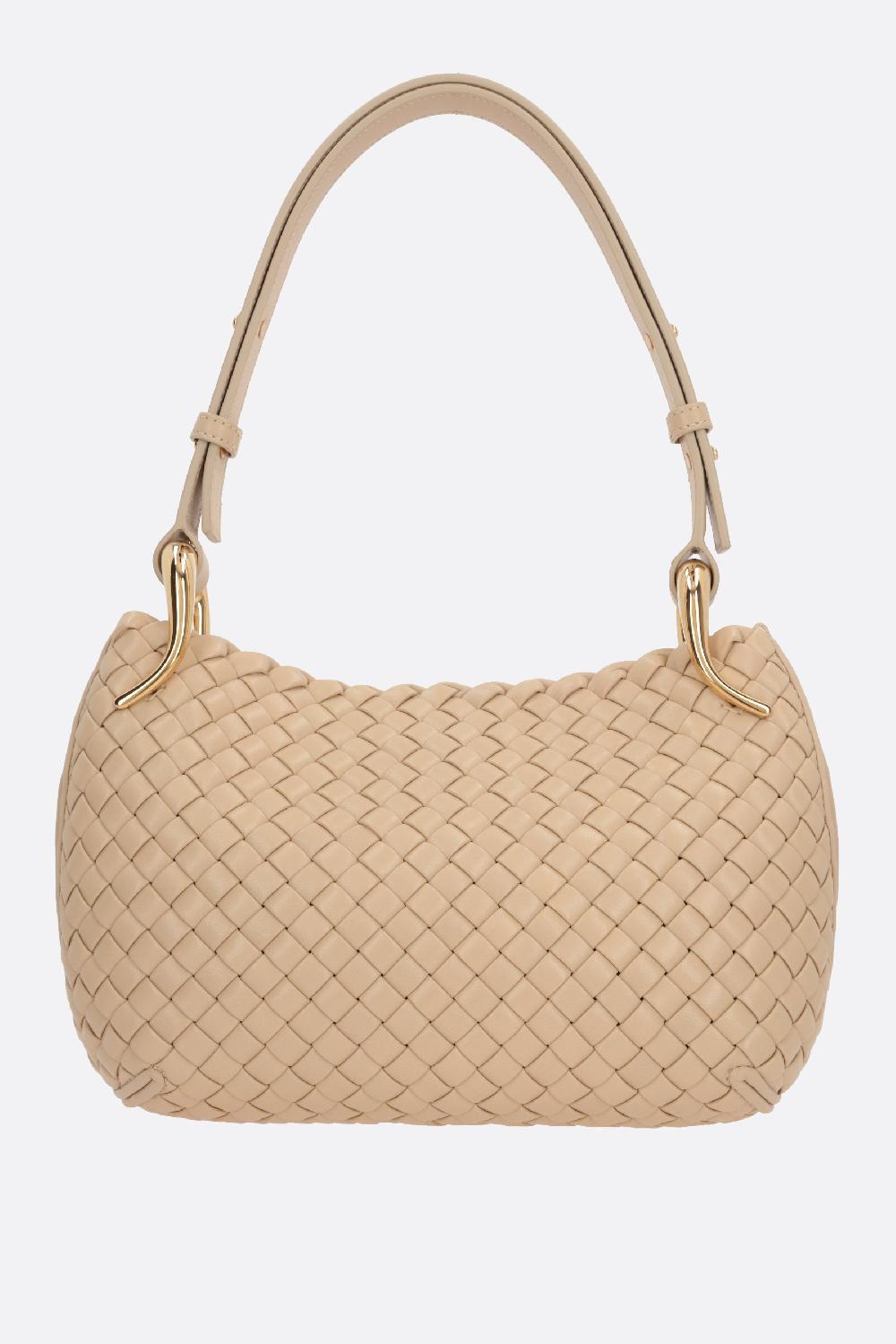 BOTTEGA VENETA Borsa A Spalla Clicker Small In Intrecciato Nappa