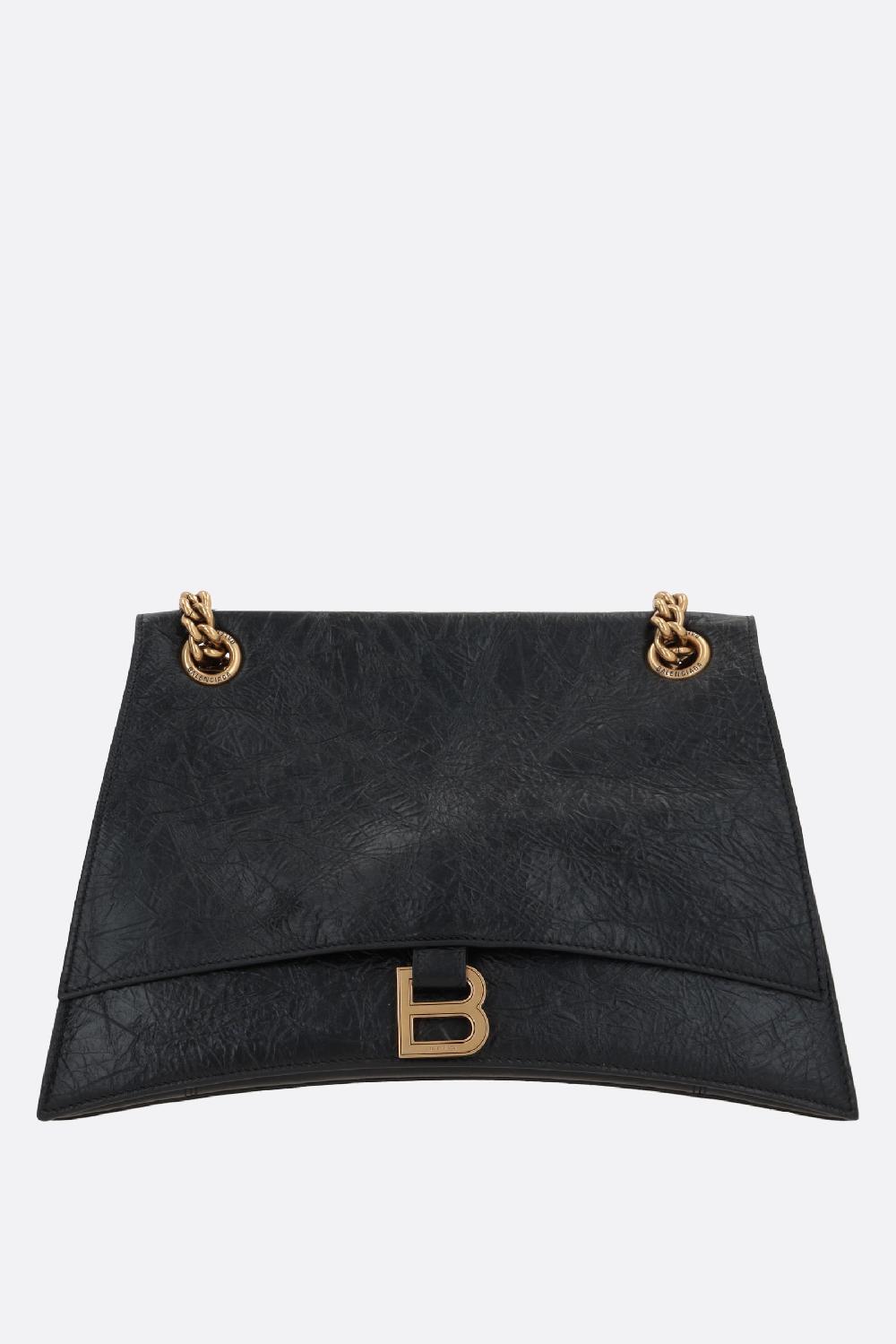 BALENCIAGA borsa a spalla Crush media in pelle Crush