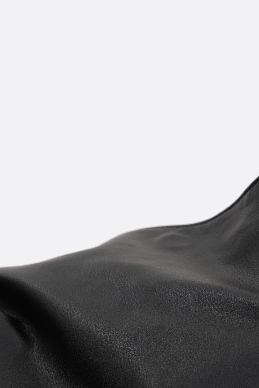 DISCORD YOHJI YAMAMOTO Borsa A Spalla Cubic In Pelle Martellata