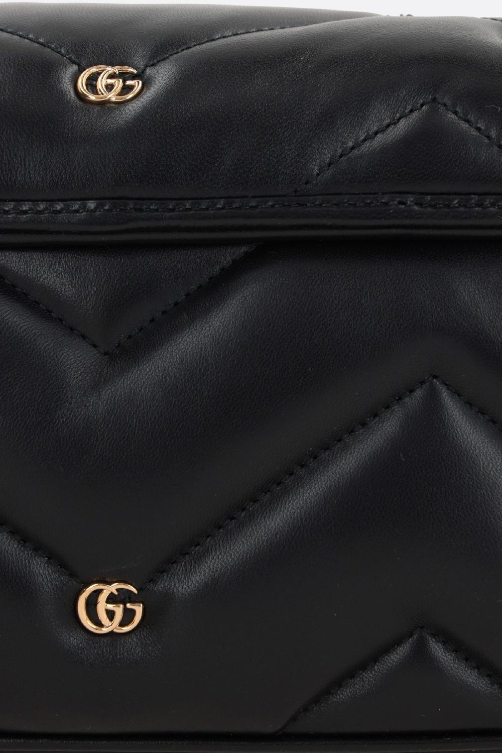 GUCCI Borsa A Spalla GG Marmont Small In Pelle Matelassé