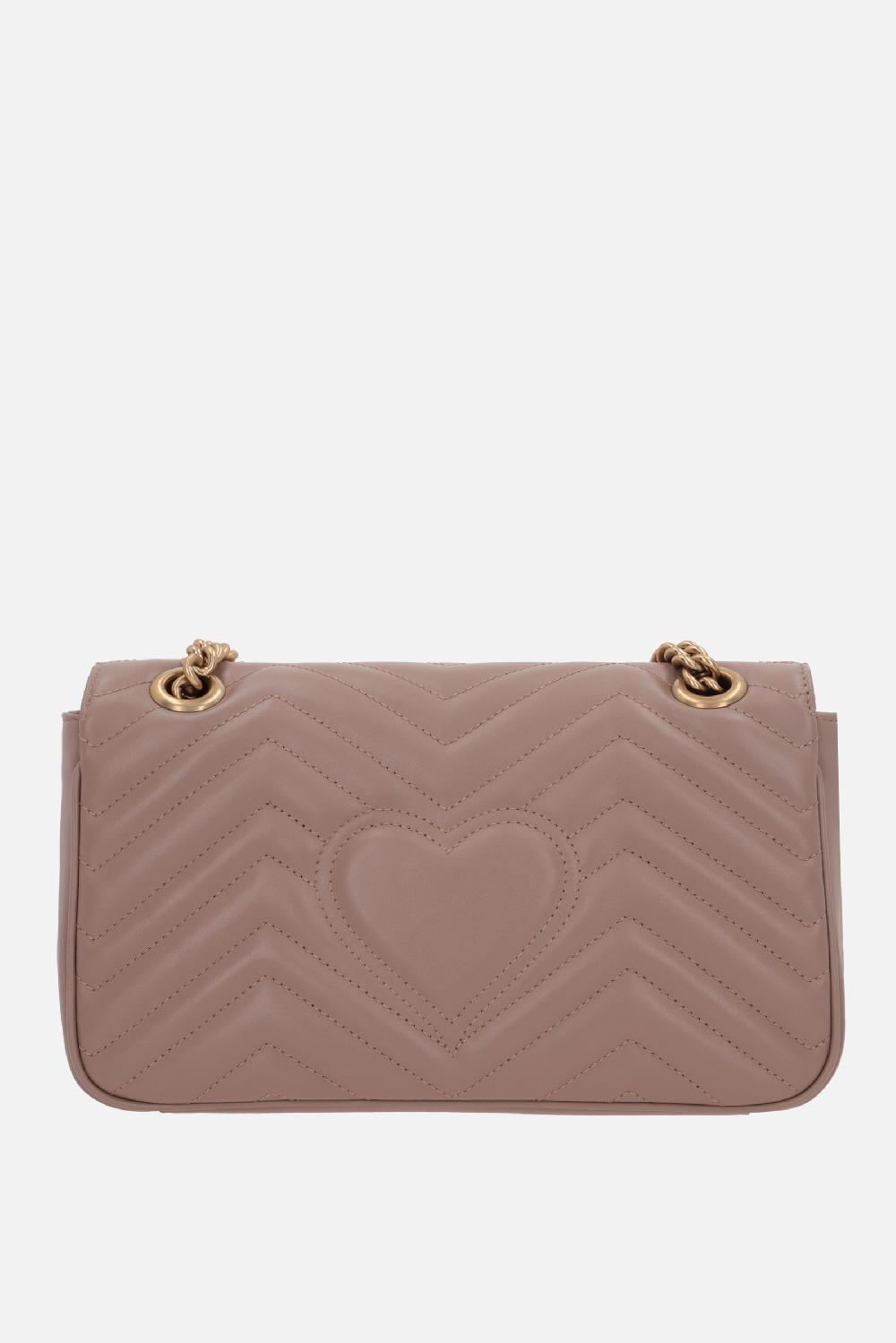 GUCCI Borsa A Spalla GG Marmont Small In Pelle Matelassé