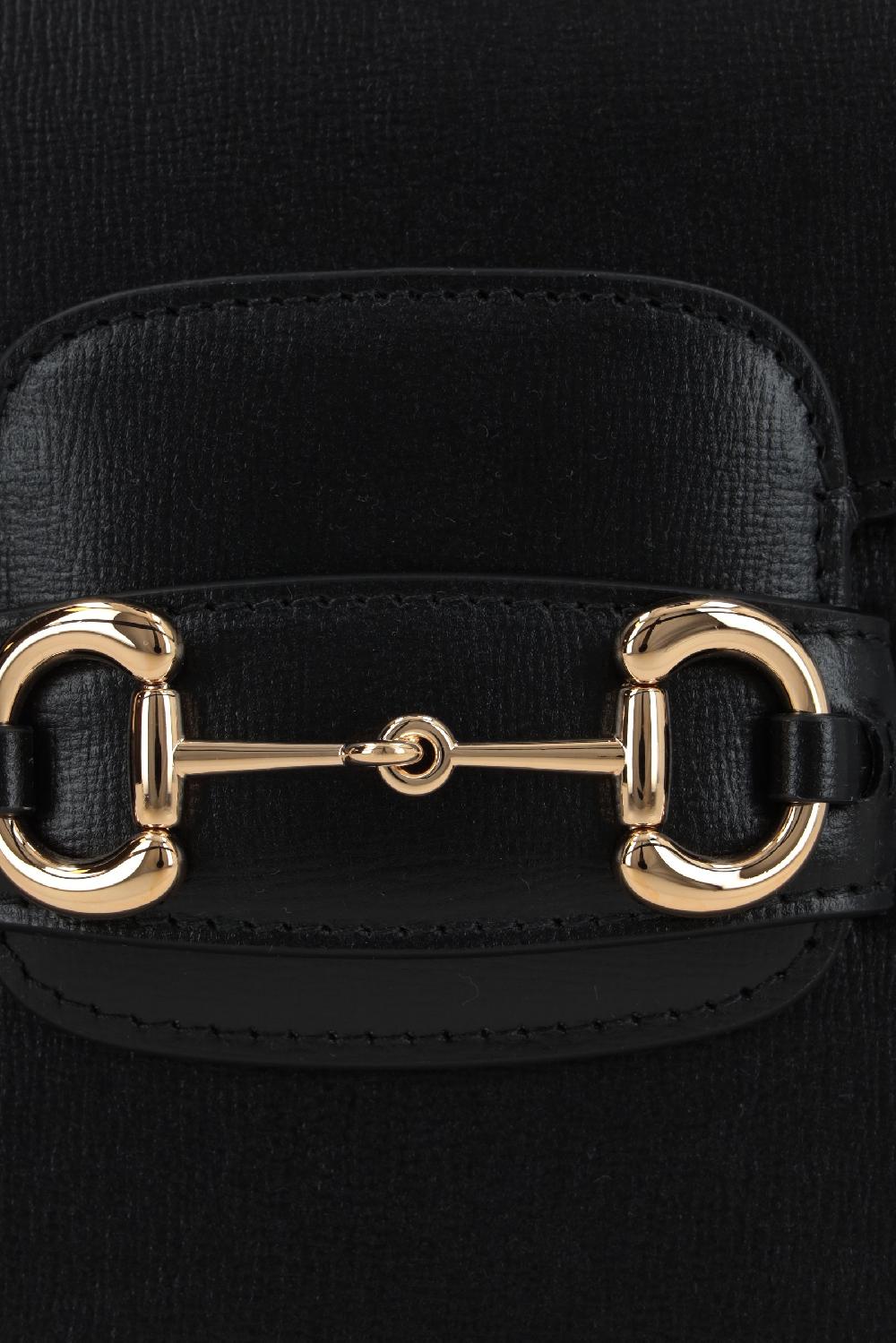 GUCCI Borsa A Spalla Gucci 1955 Horsebit In Pelle Texturizzata