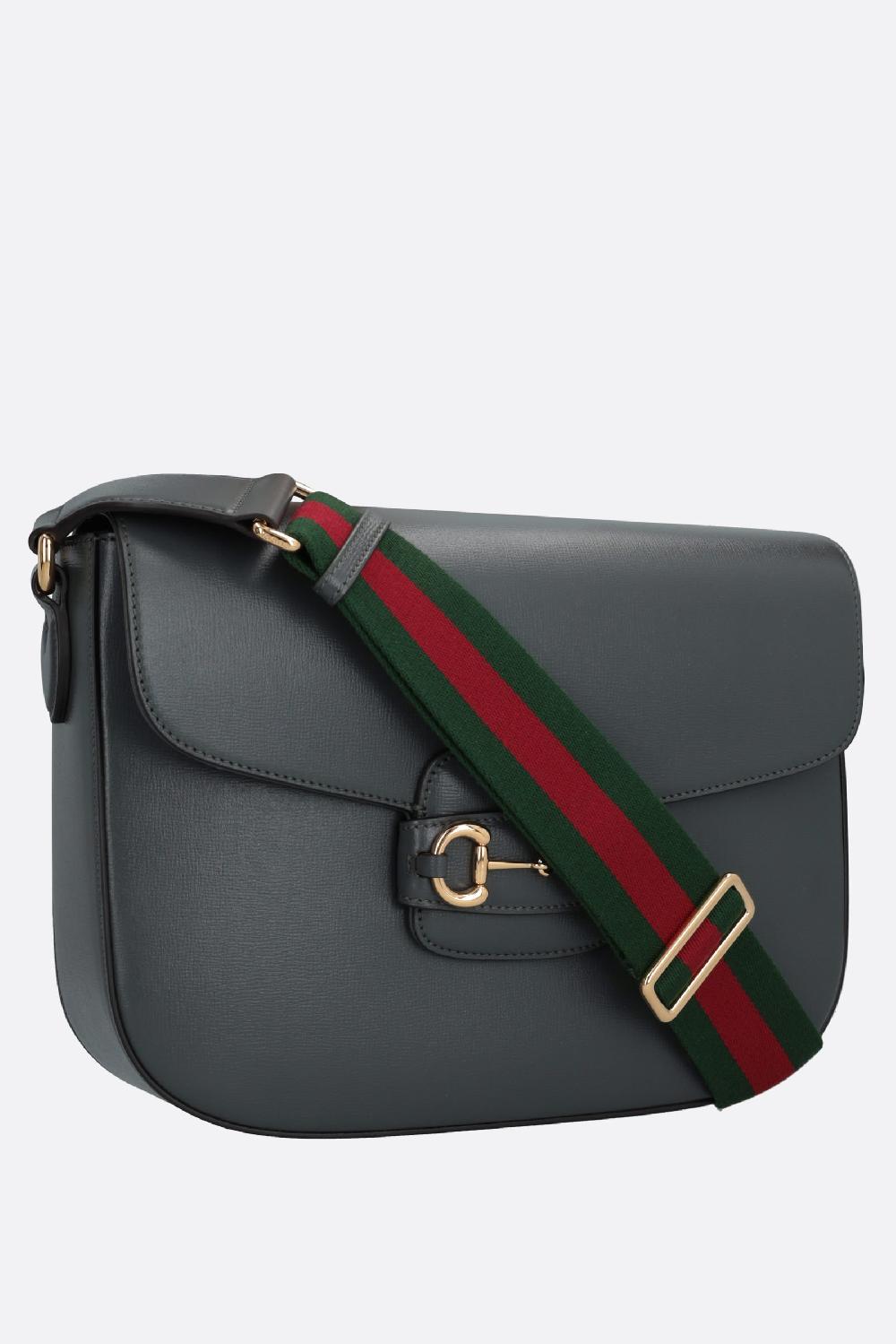 GUCCI Borsa A Spalla Gucci Horsebit 1955 In Pelle Liscia