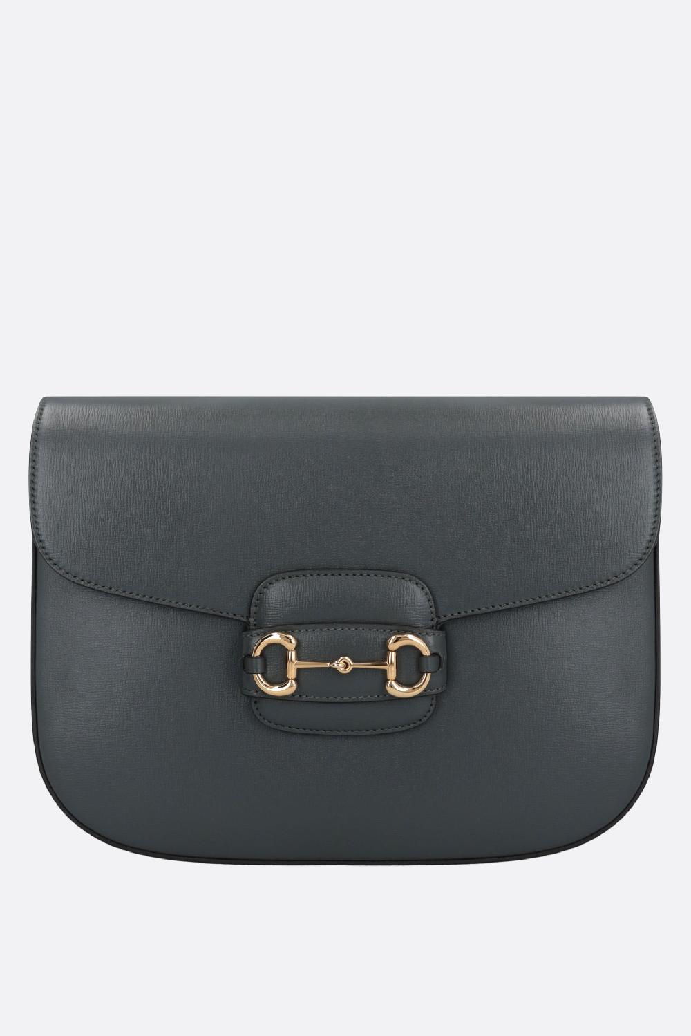 GUCCI borsa a spalla Gucci Horsebit 1955 in pelle liscia