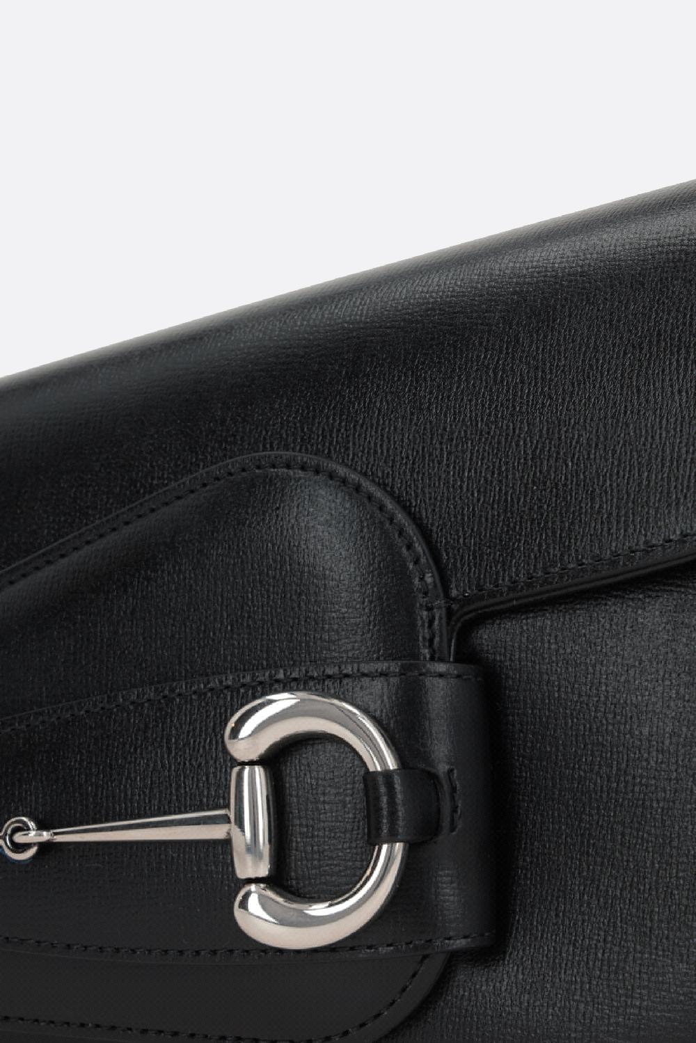 GUCCI Borsa A Spalla Gucci Horsebit 1955 Small In Pelle Liscia