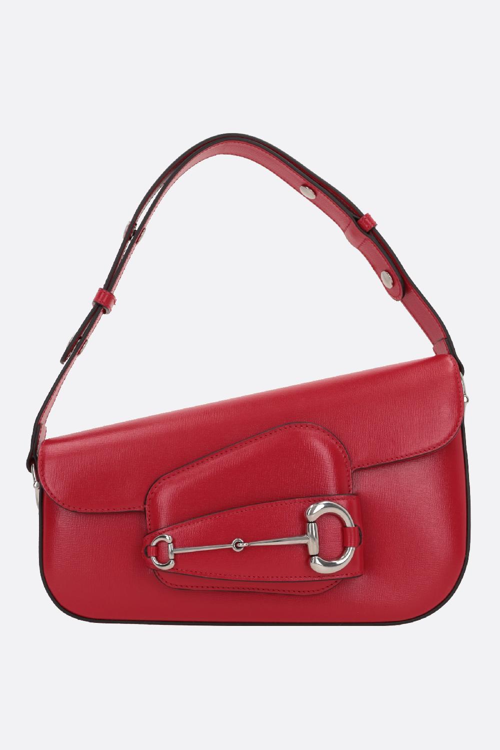GUCCI borsa a spalla Gucci Horsebit 1955 small in pelle liscia