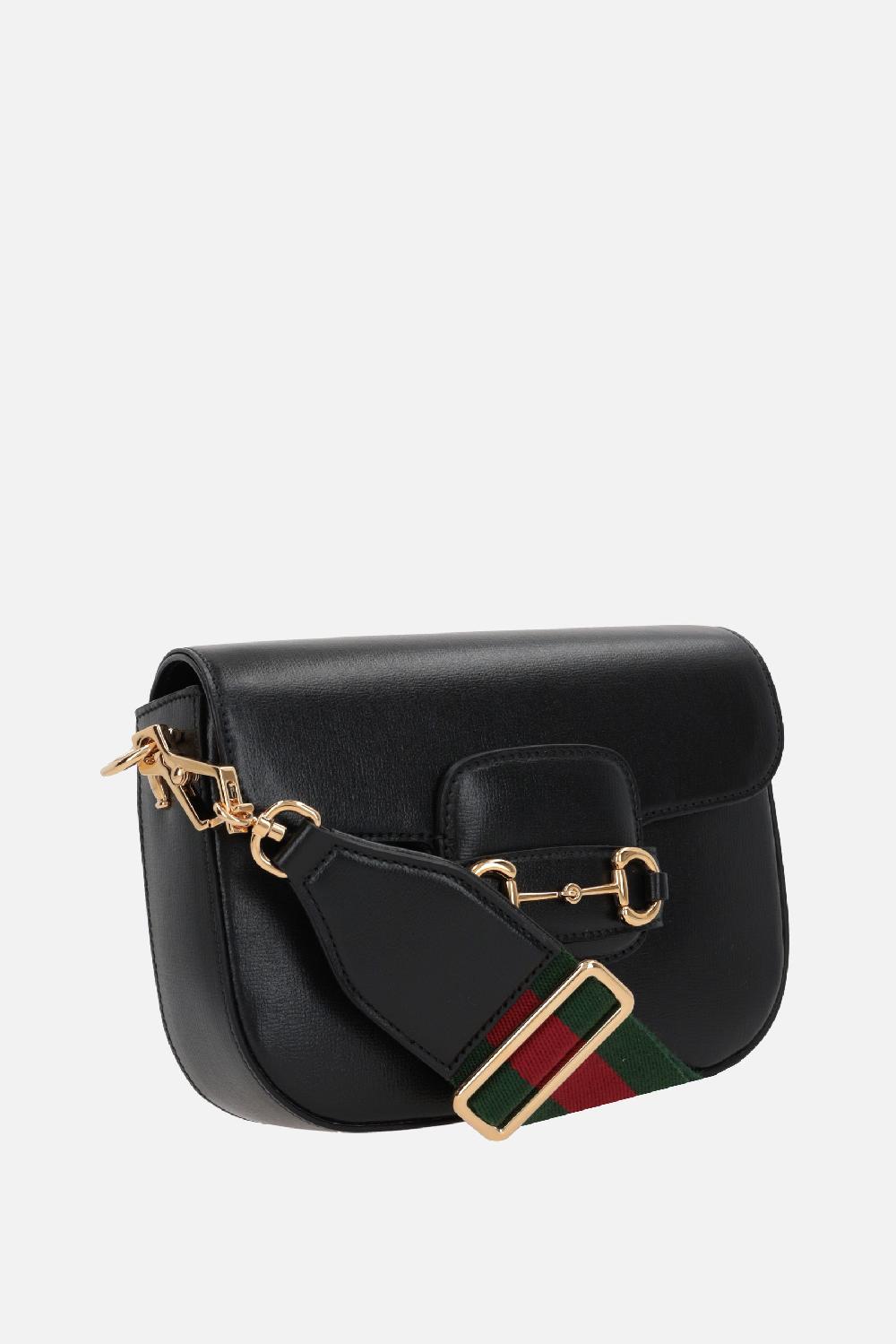 GUCCI Borsa A Spalla Gucci Horsebit Mini In Pelle Martellata