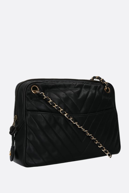 CHANEL VINTAGE WOMAN Borsa A Spalla In Pelle Matelassé