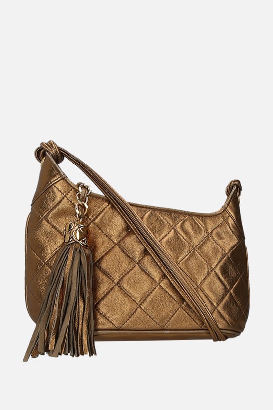 CHANEL VINTAGE WOMAN Borsa A Spalla In Pelle Matelassé Con Dettaglio Doppia C