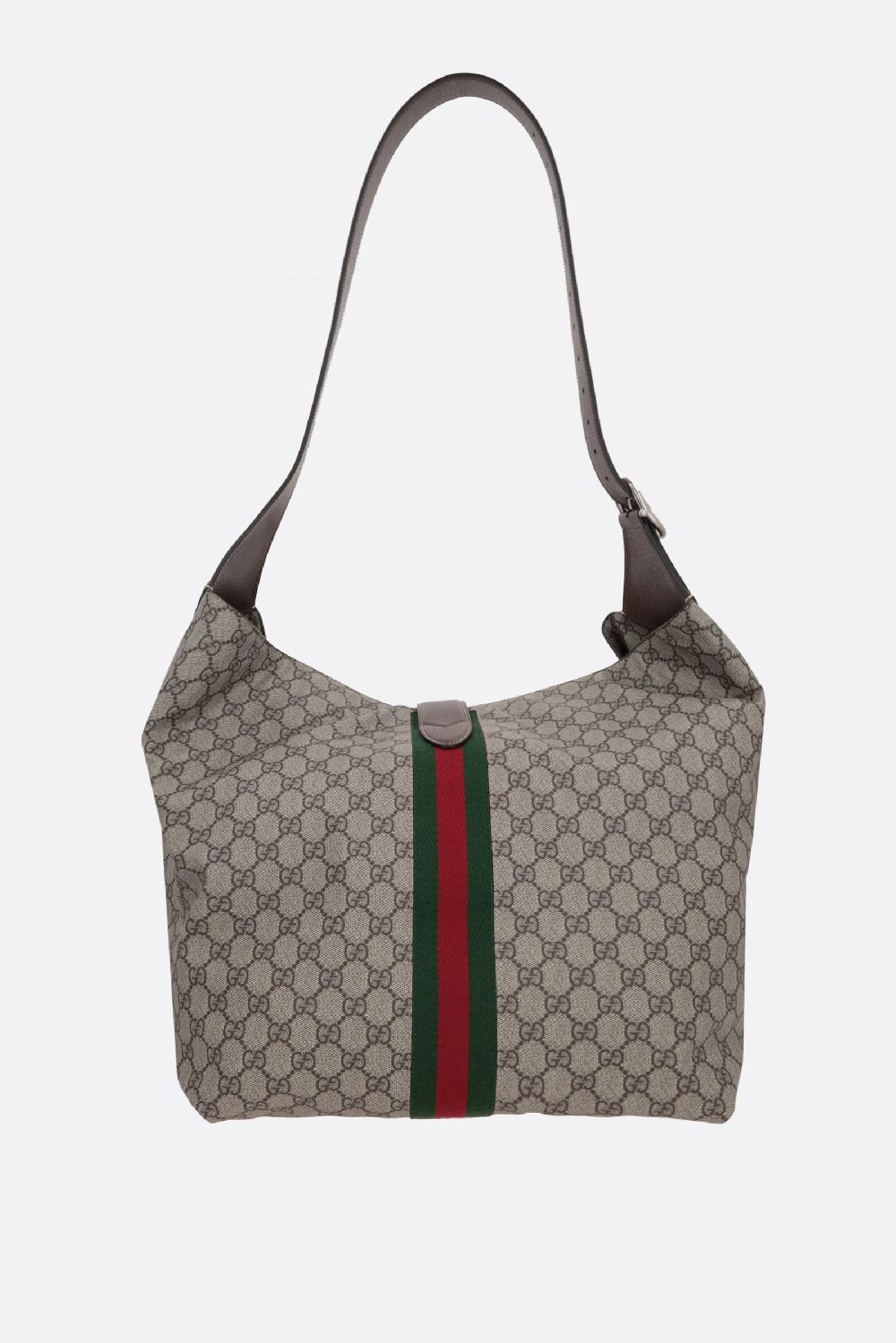 GUCCI Borsa A Spalla Jackie 1961 Media In Tessuto GG Supreme