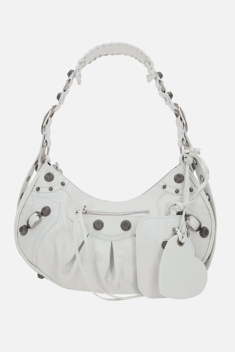 BALENCIAGA borsa a spalla Le Cagole S in pelle Arena