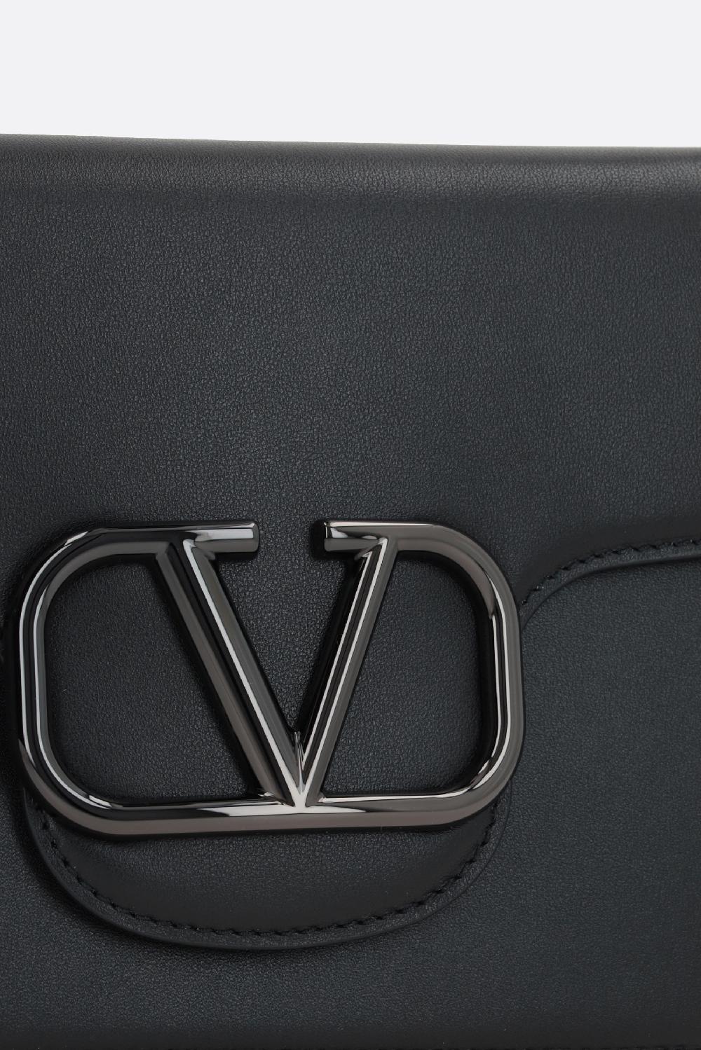 VALENTINO GARAVANI Borsa A Spalla Locò In Pelle Liscia