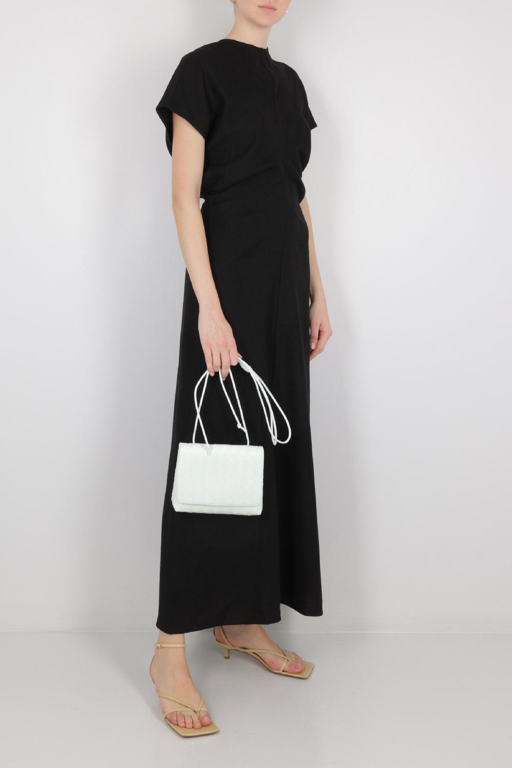 BOTTEGA VENETA Borsa A Spalla Mini In Intrecciato Nappa