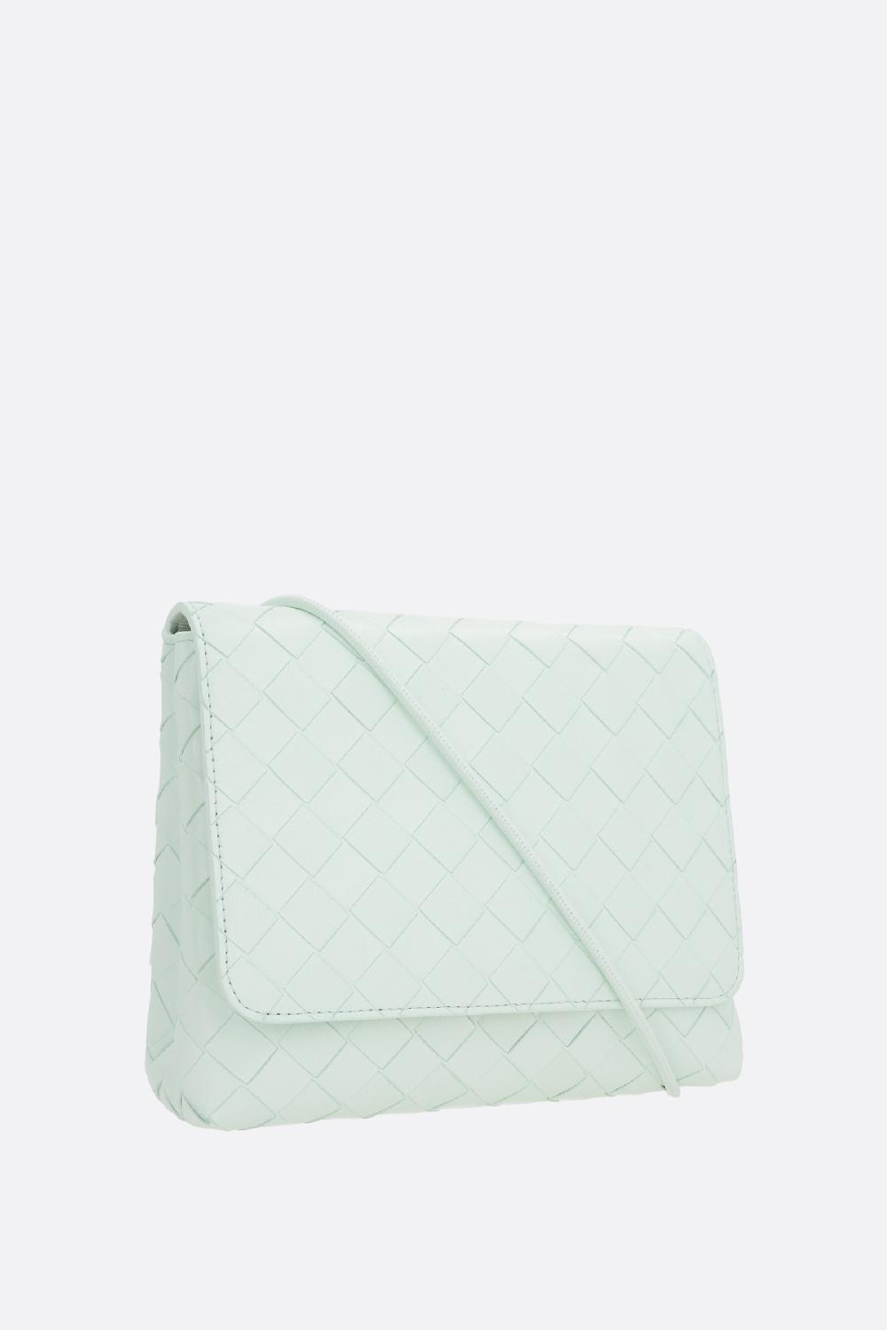 BOTTEGA VENETA Borsa A Spalla Mini In Intrecciato Nappa