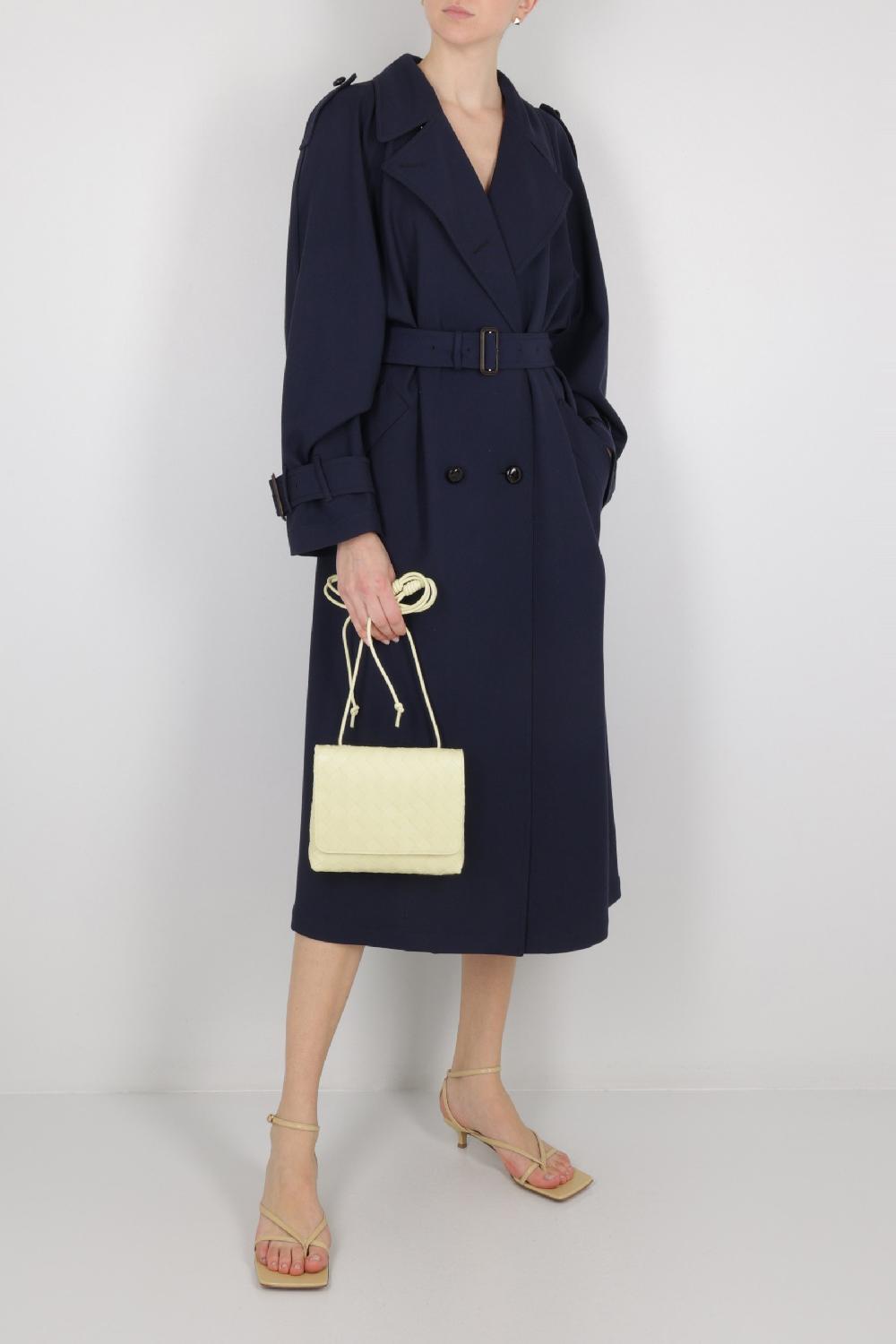 BOTTEGA VENETA Borsa A Spalla Mini In Intrecciato Nappa