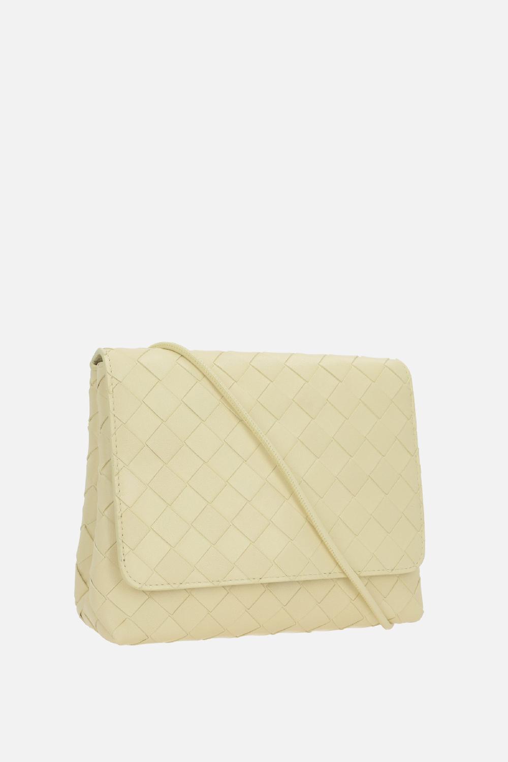 BOTTEGA VENETA Borsa A Spalla Mini In Intrecciato Nappa