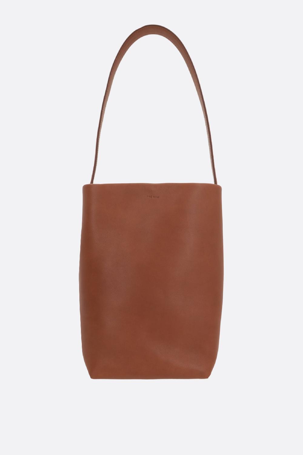 THE ROW borsa a spalla N/S Park media in pelle liscia