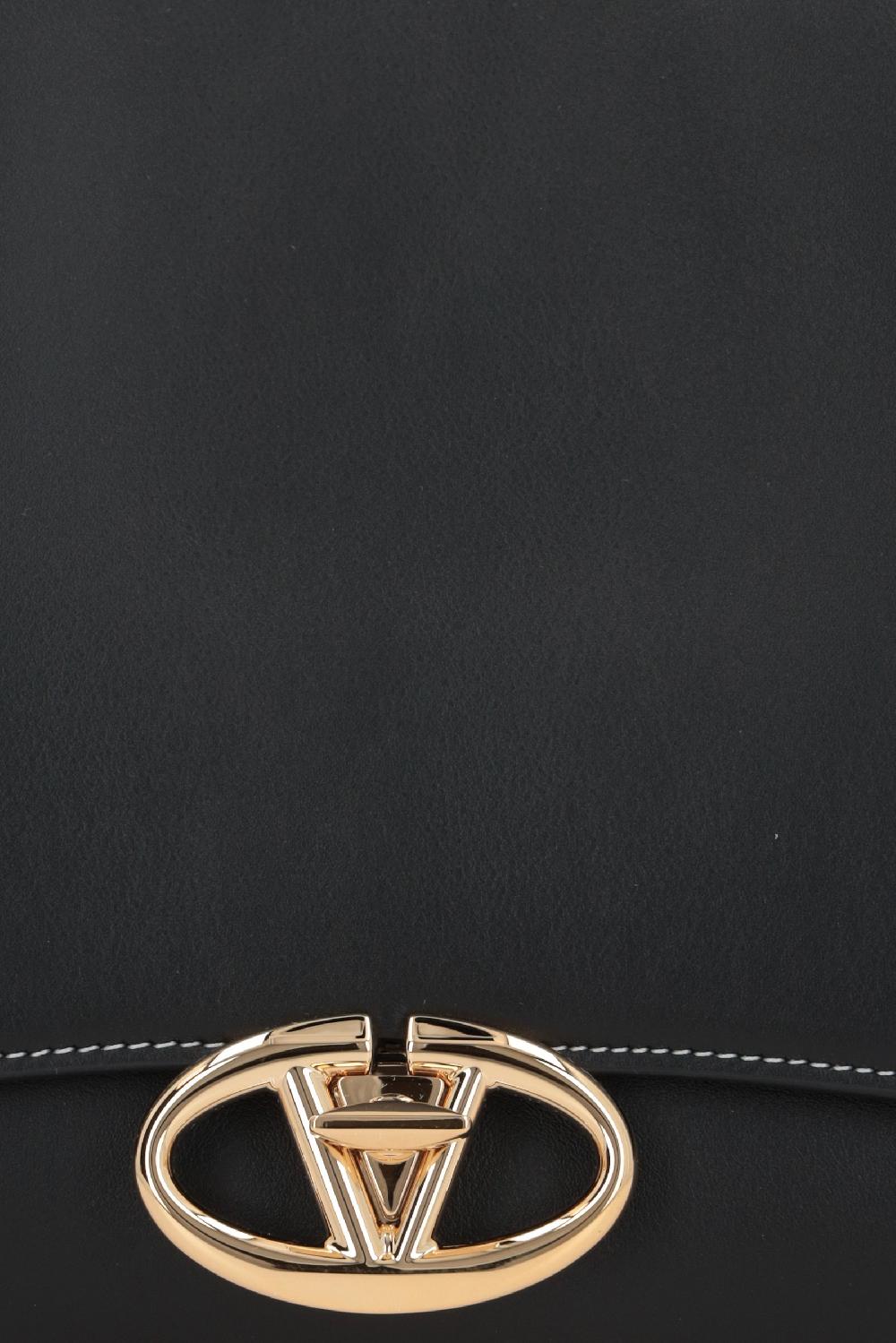 VALENTINO GARAVANI Borsa A Spalla Ohval Media In Nappa