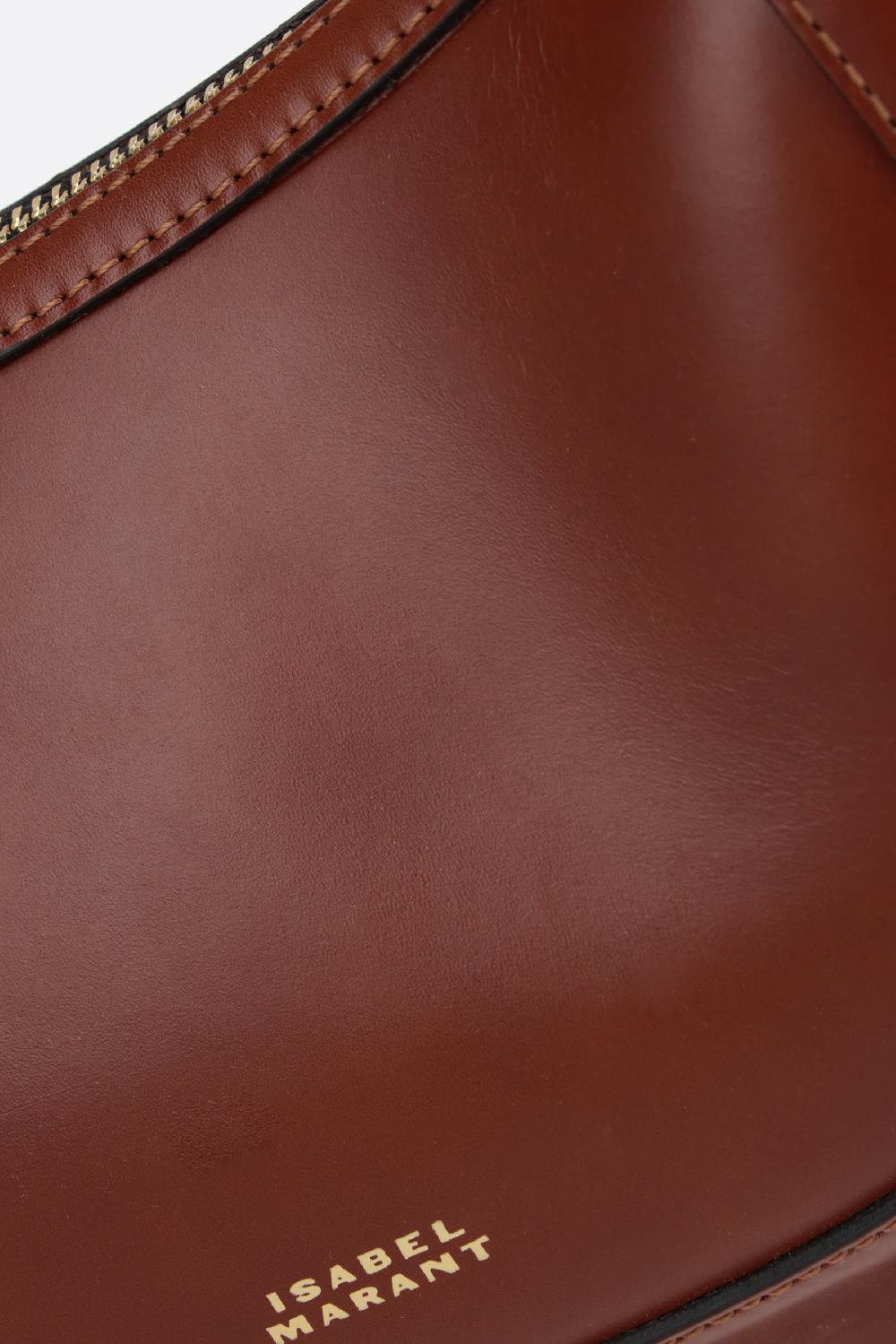 ISABEL MARANT Borsa A Spalla Oskan Moon In Pelle Liscia