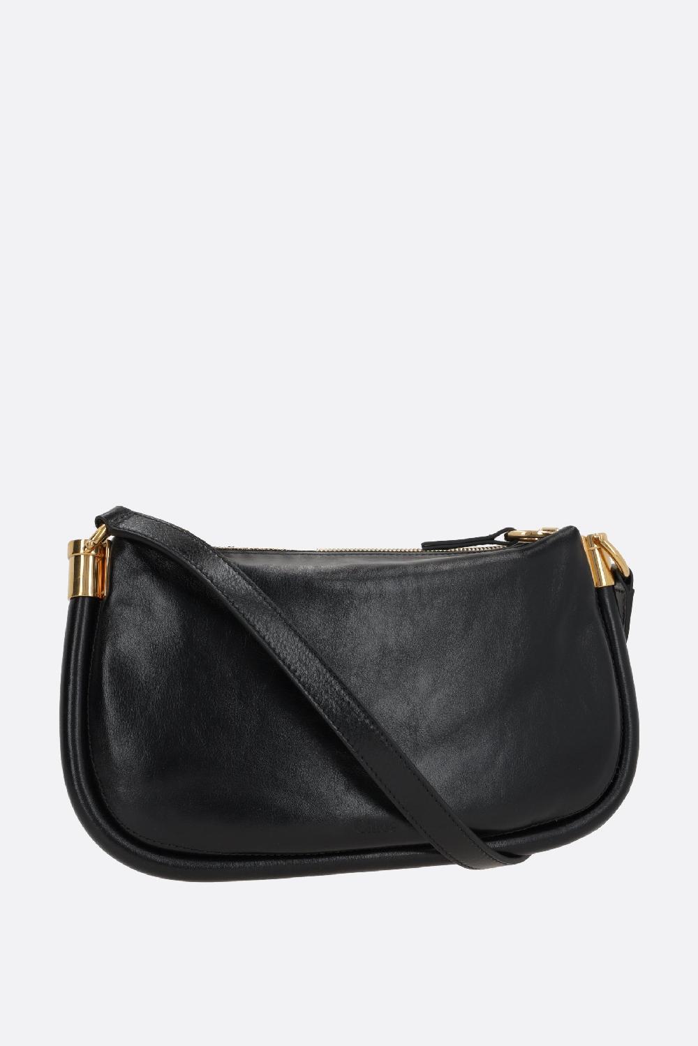 CHLOÉ Borsa A Spalla Paraty 24 Mini In Pelle Lucida