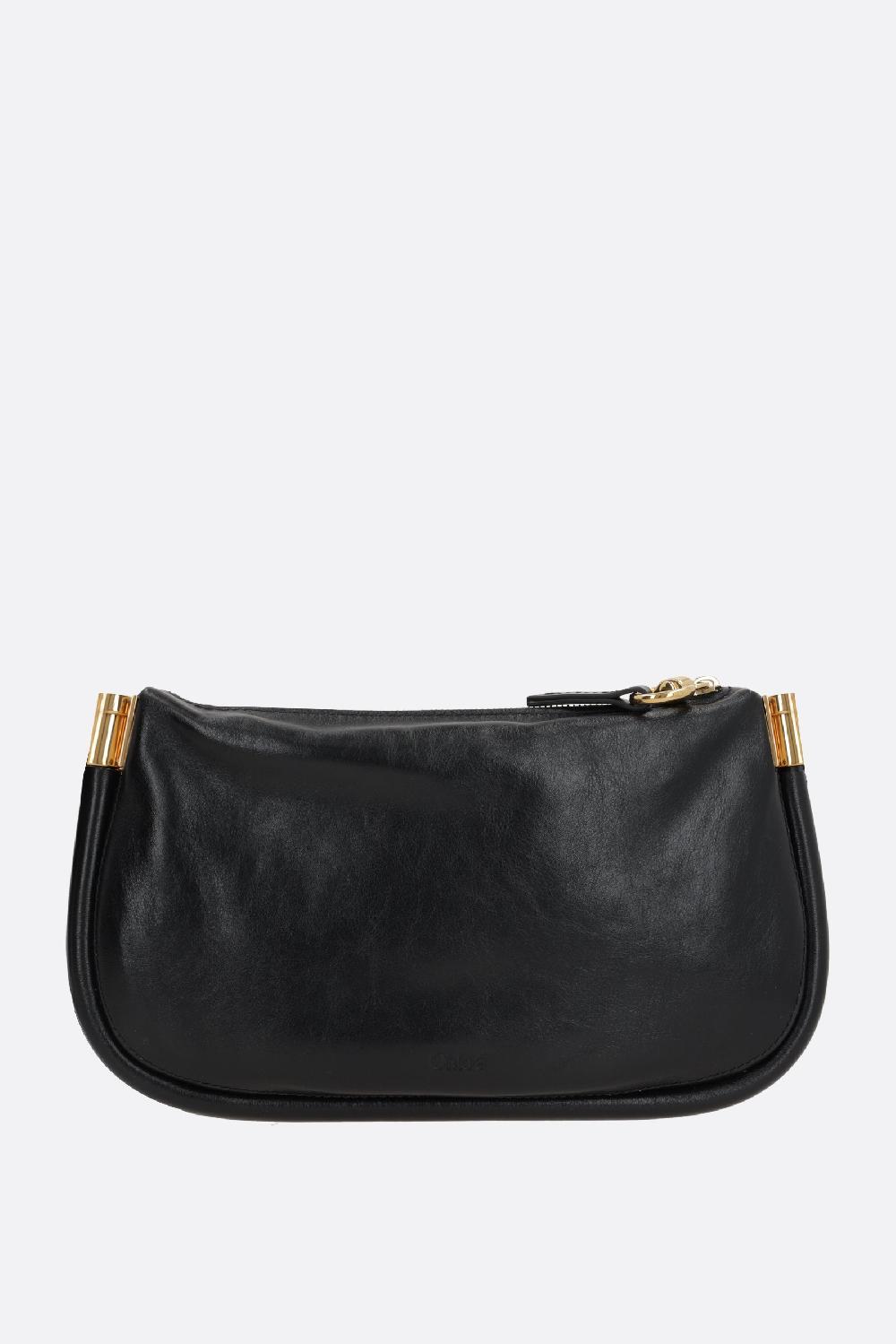 CHLOÉ borsa a spalla Paraty 24 mini in pelle lucida