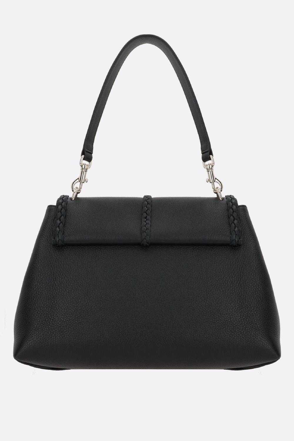 CHLOÉ Borsa A Spalla Penelope Media In Pelle Martellata