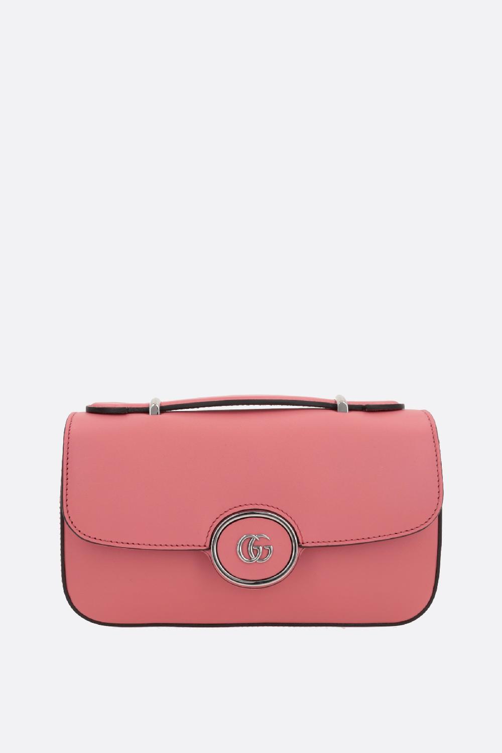 GUCCI borsa a spalla Petite GG mini in pelle liscia