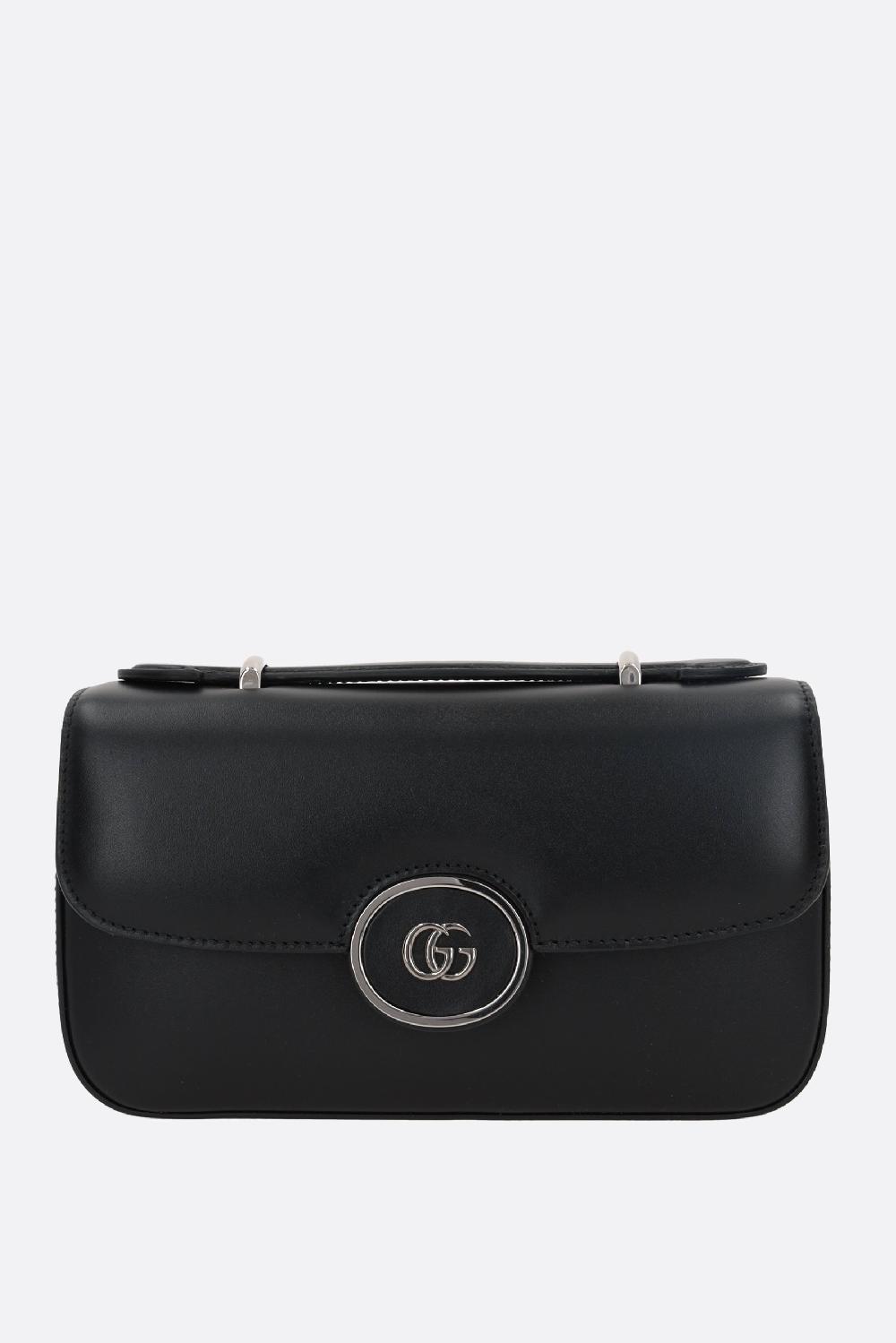 GUCCI borsa a spalla Petite GG small in pelle liscia