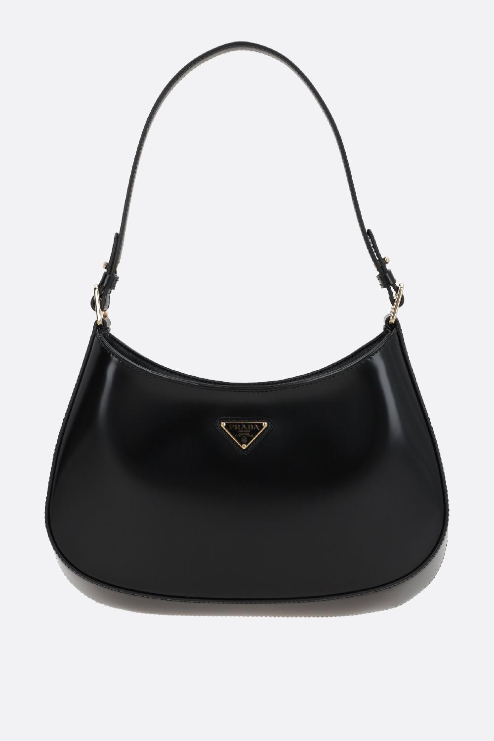 PRADA borsa a spalla Prada Cleo in pelle spazzolata