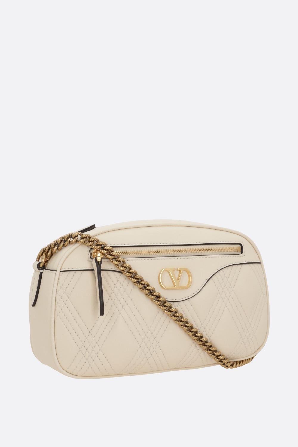 VALENTINO GARAVANI Borsa A Spalla Quiltie 67 In Nappa Matelassé