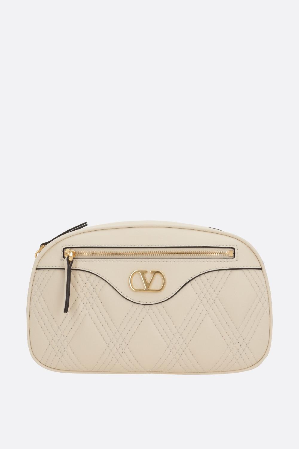 VALENTINO GARAVANI borsa a spalla Quiltie 67 in nappa matelassé