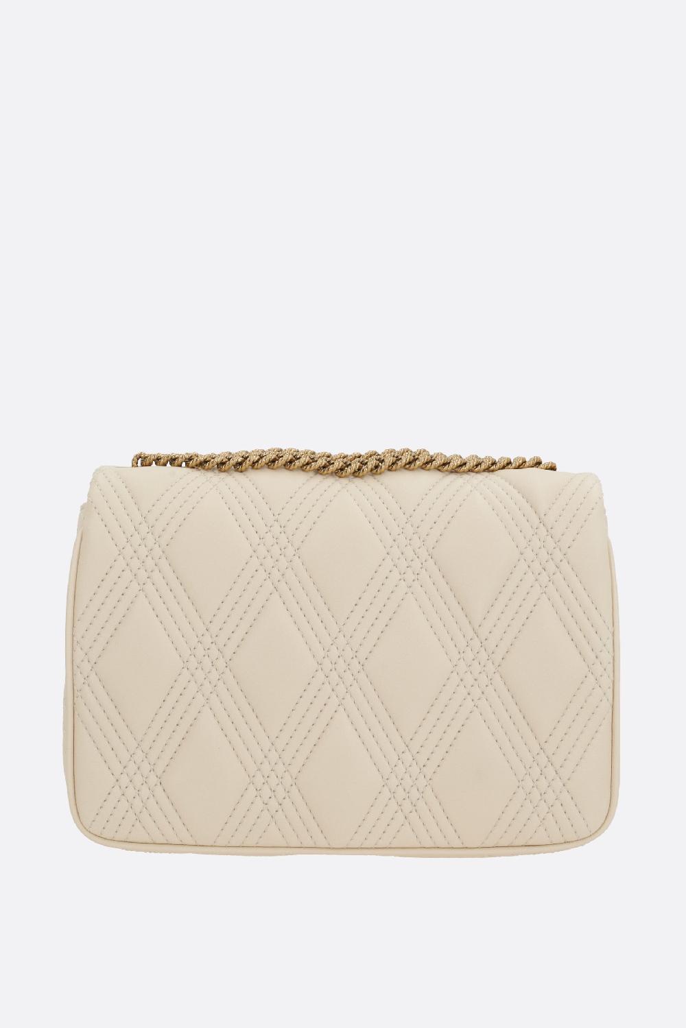 VALENTINO GARAVANI Borsa A Spalla Quiltie 67 Media In Nappa Matelassé