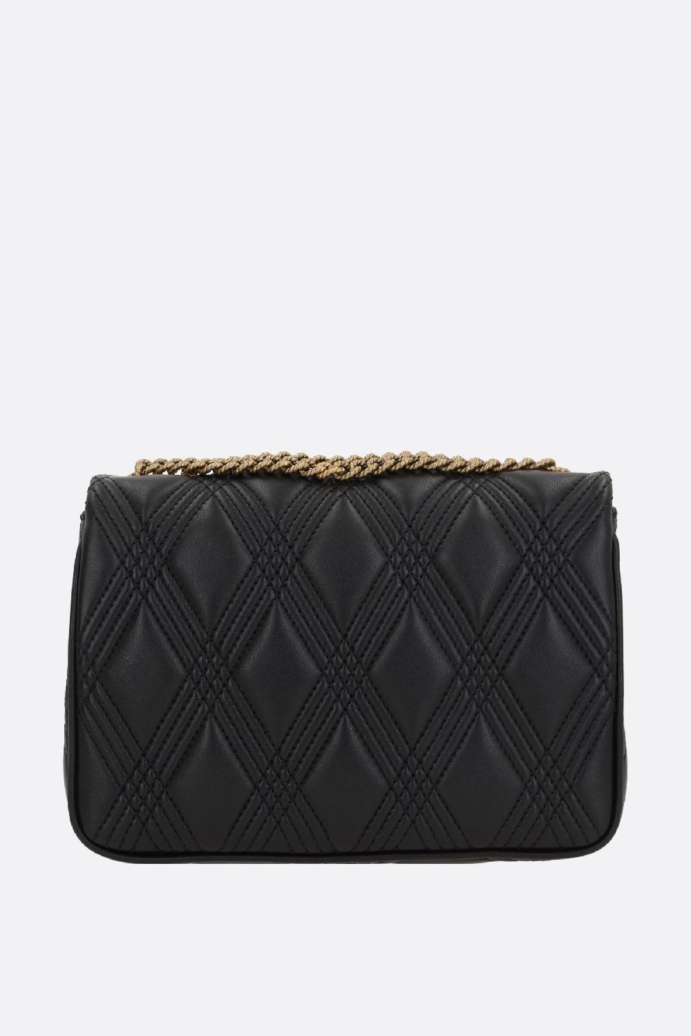 VALENTINO GARAVANI Borsa A Spalla Quiltie 67 Media In Nappa Matelassé