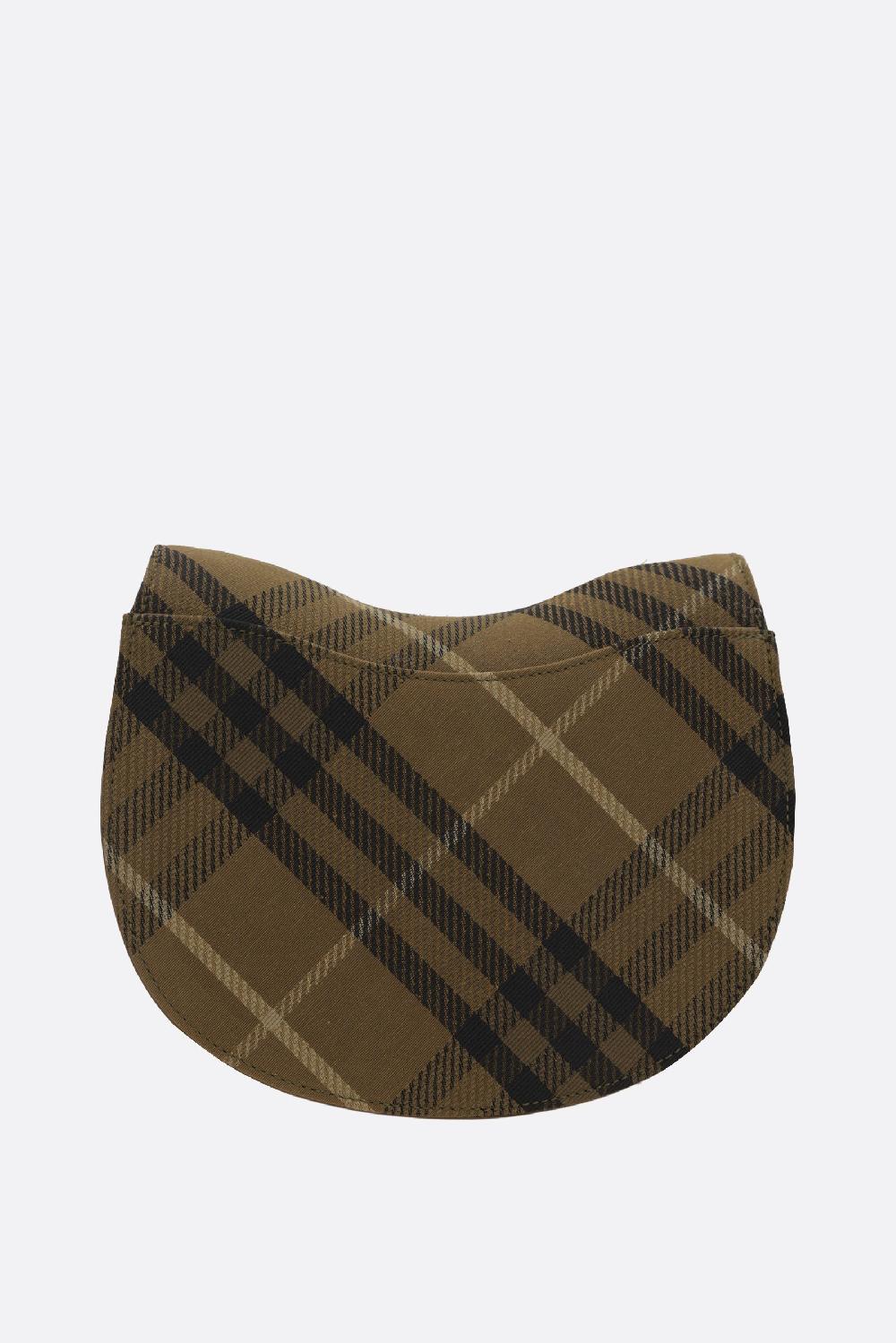 BURBERRY Borsa A Spalla Rocking Horse Small In Jacquard Check