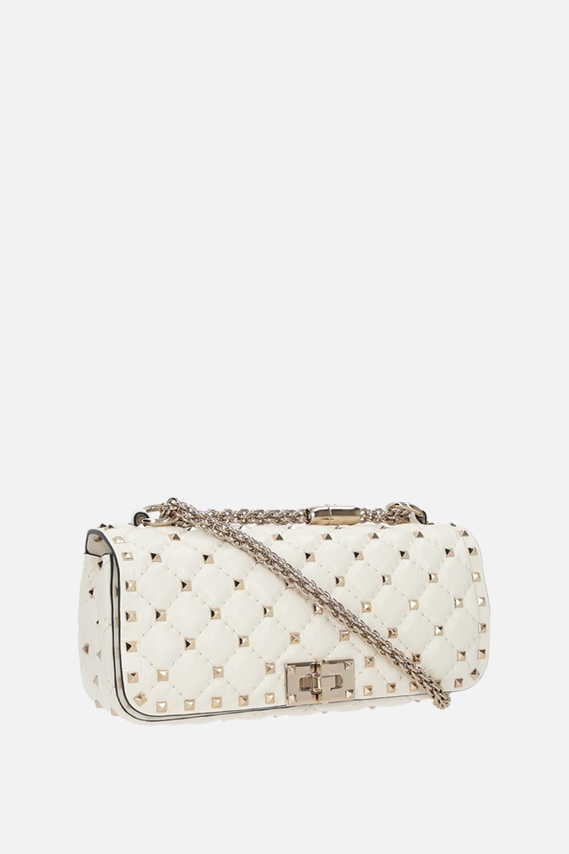 VALENTINO GARAVANI Borsa A Spalla Rockstud Spike In Pelle Matelassé
